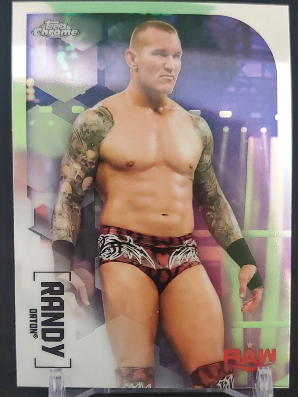 🔥NOW $3🔥 Randy Orton 2020 Topps Chrome WWE Wrestling Card